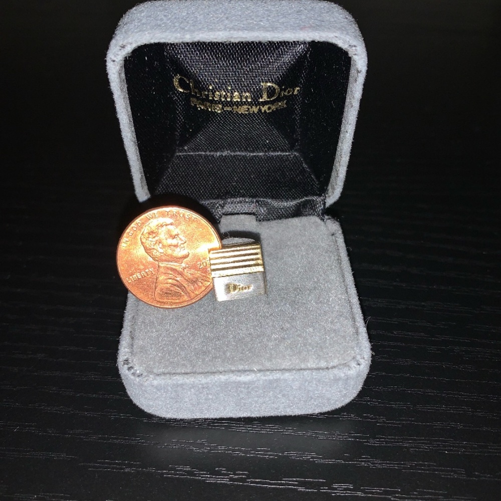 Designer Dior Lapel - Gold + Brushed Silver - Picture 5 of 5